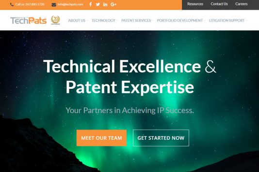 TechPats Announces New Website Launch